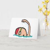 Zwemmen Kaart (Gele Bloem)