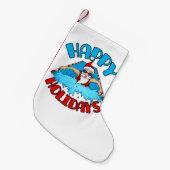 Zwemmen Kerstman Kerstvakantie zwemmer Kleine Kerstsok (Voorkant (Hangend))