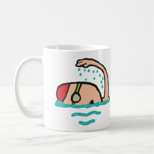 Zwemmen Koffiemok
