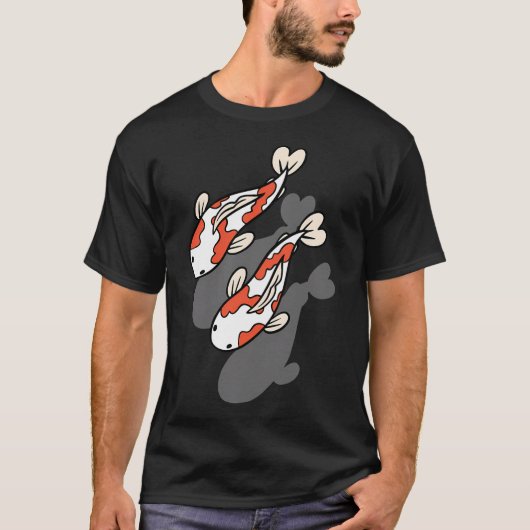 Zwemmen Koi T-shirt (Voorkant)