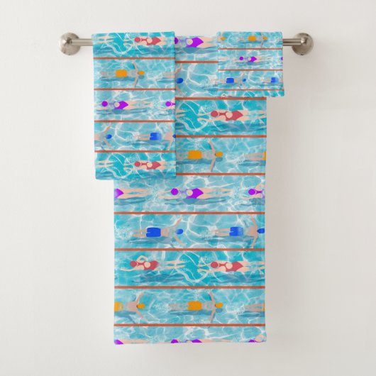 Zwemmen Laps Water Swim Team Bad Handdoek (Insitu)