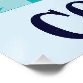 Zwemmen maakt me cooler zwemmen perfect poster (Hoek)