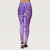 Zwemmen met Abstracte koraalLeggings Leggings (Achterkant)