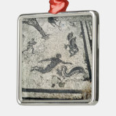 Zwemmen met de Dolfijnen, van het Frigidarium o Metalen Ornament (Links)