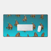 zwemmen met de vissen bureaumat (Keyboard & Muis)