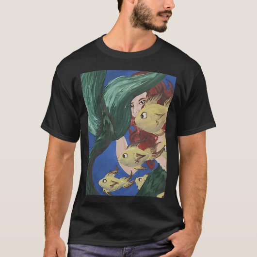 Zwemmen met de Vissen T-shirt (Voorkant)