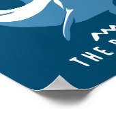 Zwemmen met Dolphins Grand Bahama Poster (Hoek)