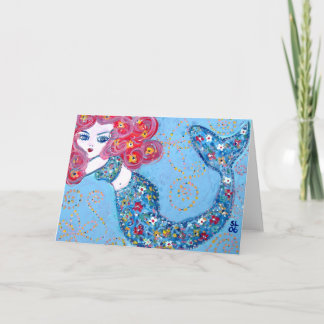 Zwemmen met gratie kaart