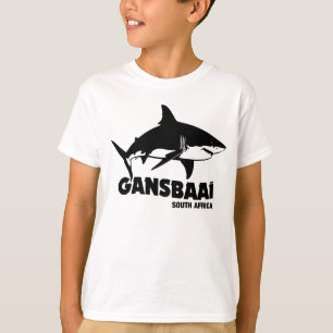 Zwemmen met grote witte haaien - Gansbaai Diving T-shirt