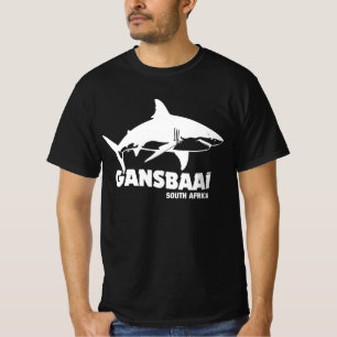 Zwemmen met grote witte haaien - Gansbaai Diving T-shirt