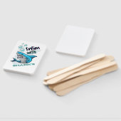 zwemmen met haaien handwaaier (Niet-gemonteerd)