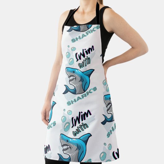 zwemmen met haaien schort (Insitu)