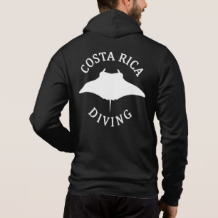 Zwemmen met Manta Ray - Costa Rica Duiken Hoodie