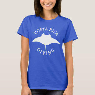 Zwemmen met Manta Ray - Costa Rica Duiken T-shirt