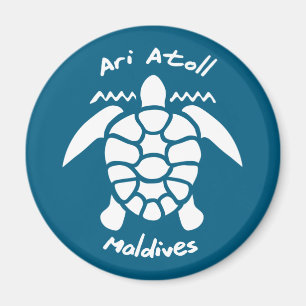Zwemmen met schildpadden op de Malediven op Ari At Magneet