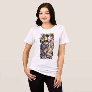Zwemmen met vrouwen Jeff Hankamer Artjunkhaus Art Tri-Blend Shirt