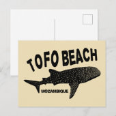 Zwemmen met walvishaaien - Tofo Beach Mozambique Briefkaart (Voorkant / Achterkant)