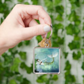 Zwemmen met zalmSleutelhanger Sleutelhanger (Hand)