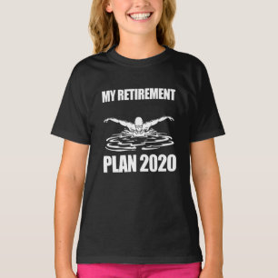 Zwemmen Mijn Plant 2020 van de Plotseling Zwemmen T-shirt