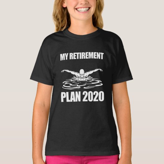 Zwemmen| Mijn Plant 2020 van de Plotseling Zwemmen T-shirt (Voorkant)