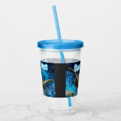  zwemmen oceaan Zee schildpadden Acryl Drinkbeker (Links)