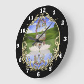 Zwemmen op een klok van een vijver (Hoek)