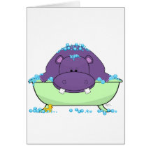 Zwemmen Paarse Hippo