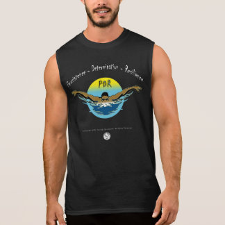 Zwemmen PDR - Persistentie-Bepaling-Veerkracht T-shirt