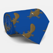 Zwemmen Platypus Stropdas (Opgerold)