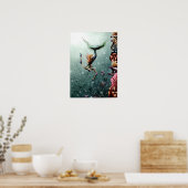 Zwemmen Poster (Keuken)