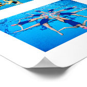 Zwemmen Poster (Hoek)