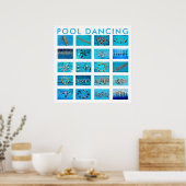 Zwemmen Poster (Keuken)