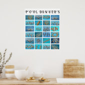 Zwemmen Poster (Keuken)