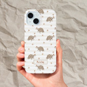 Zwemmen Schildpadden met naam Case-Mate iPhone Case