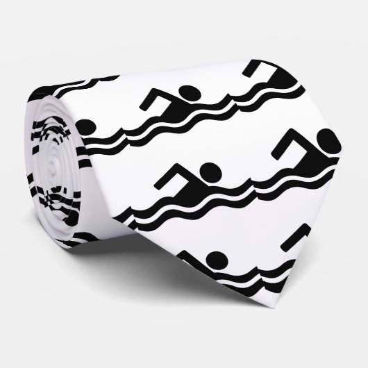 Zwemmen Stropdas (Opgerold)