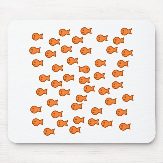 Zwemmen tegen de rest muismat (Voorkant)