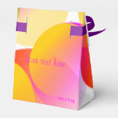 Zwemmen van de Doos van de Veer van de Kleur - pas Bedankdoosjes (Achterkant)