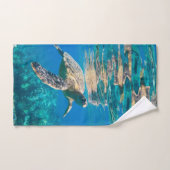 Zwemmen van de draaistroomdoekset bad handdoek (Handdoek)