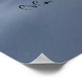 Zwemmen van Duck in Lake Inspirerend Quote Poster (Hoek)