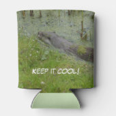 Zwemmen van Europese otterKoelbox Blikjeskoeler (Achterkant)