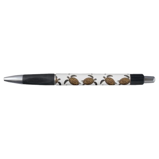 Zwemmen van Hawksbill Zee Turtles Pen (Voorkant)