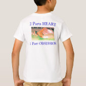 Zwemmen van het H2O-Kind T-shirt (Achterkant)