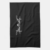 Zwemmen van het zwembad Swim Team zwemmen Vrouwen  Theedoek (Verticaal)