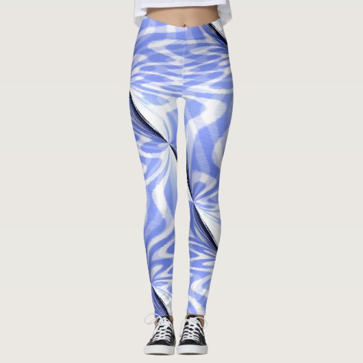 Zwemmen van Lanes... Leggings (Voorkant)