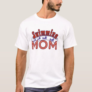 Zwemmen van mam T-Shirt