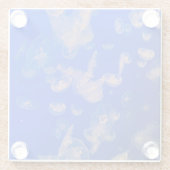 Zwemmen van zeebrasem Onderzetter Glazen Onderzetter (Achterkant)