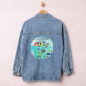 Zwemmen Vis Bath baby Denim Jacket (Hangar)