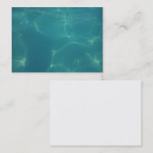 Zwemmen Visitekaartje (Voorkant / Achterkant)