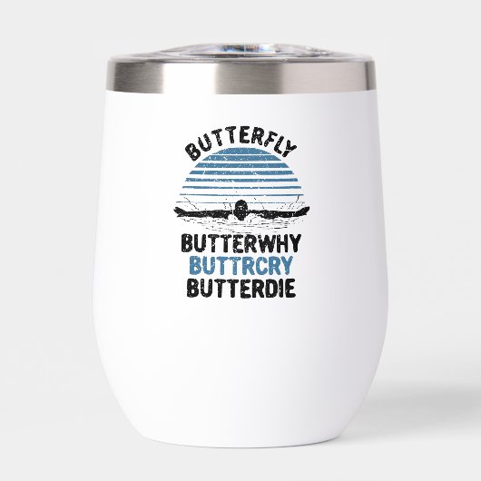 Zwemmen - Vlinder Butterwhy Zwemcadeau (Voorkant)