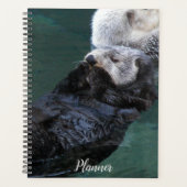 Zwemmen Zee otters Planner (Voorkant)